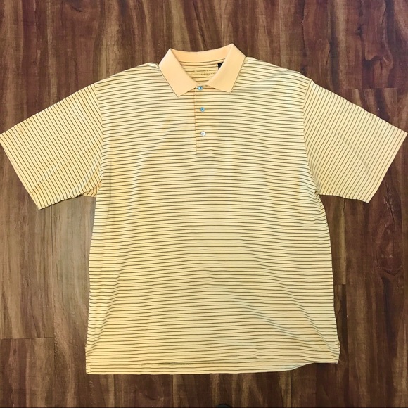 Yellow Ben Hogan Golf Polo - Picture 1 of 3